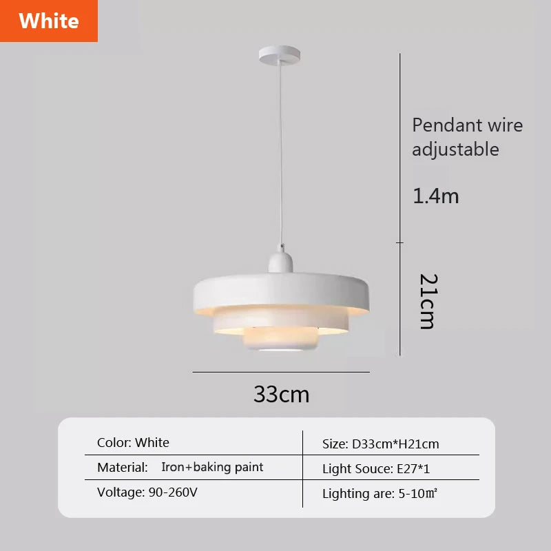 suspension lumineuse moderne orange ampoule e27 câble suspendu scandinave chambre restaurant salon