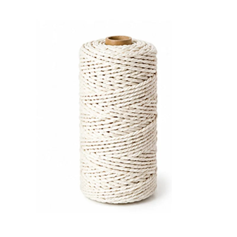 corde macramé coton nylon blanc rose bleu rouge vert marron gris