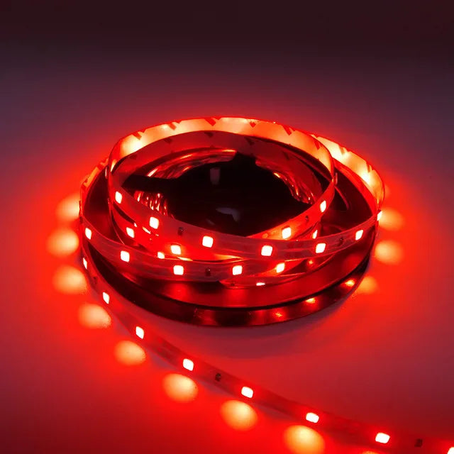 ruban led flexible ip65 étanche 5m blanc rouge vert bleu rvb adhésif moderne