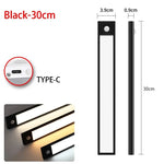 veilleuse led barreau mouvement blanc argenté moderne rechargeable aluminium