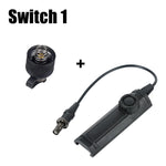 lampe torche led noire dorée texturée moderne 1300 lumens picatinny clip robuste