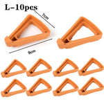 supports pot orange moderne adhésif 10pc 5pc plateau plat lisse ventilé jardineriaux