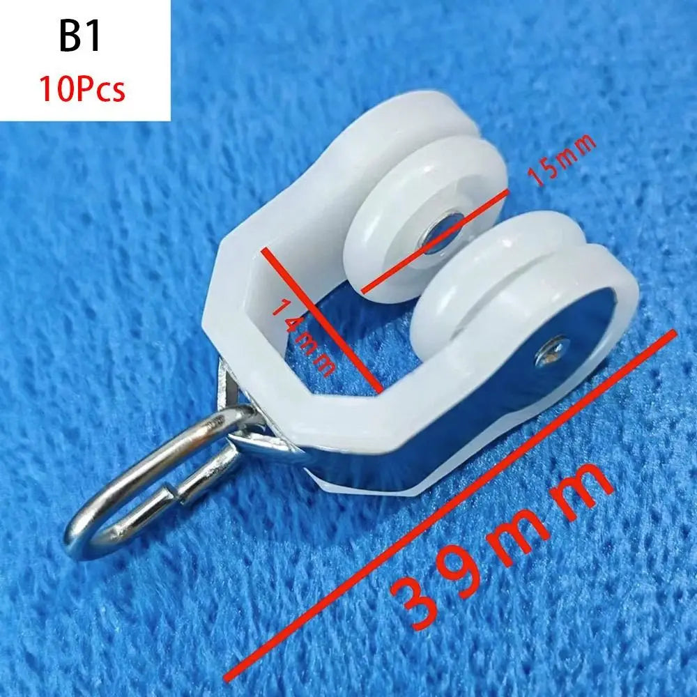 clips suspension blancs ronds rondelles noires moderne 12.5mm 20mm 34mm clips meuble fixations transparentes
