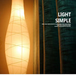 abat jour lampe sol blanc texture moderne minimaliste contemporain chambre salon fixe