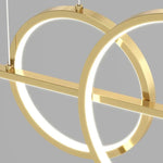 suspension lumineuse moderne or noir minimaliste câbles suspendus panneaux texturés