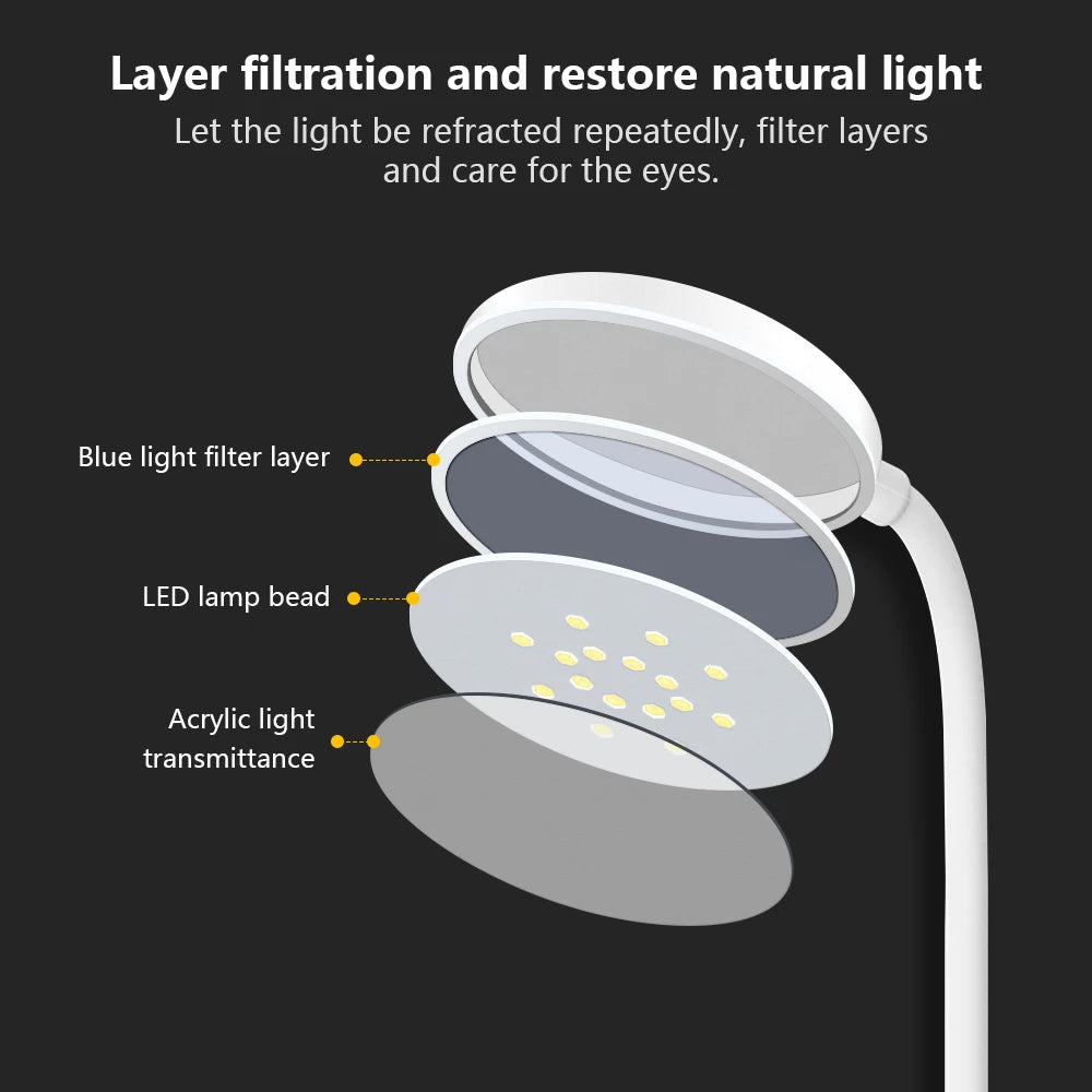 lampe portable led rechargeable mode nuit enfant moderne blanc sans filtres