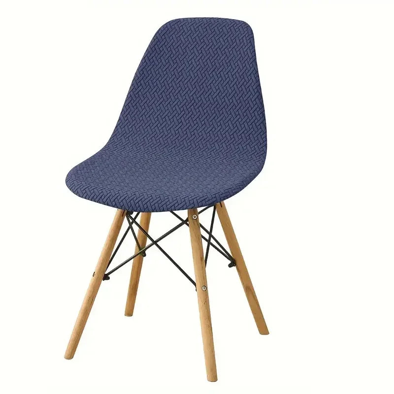 housse chaise extensible tissu motifs géométriques moderne vert gris noir festive mariage banquet