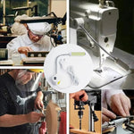 lampe machine coudre led aimant blanc moderne interrupteur câble flexible travail