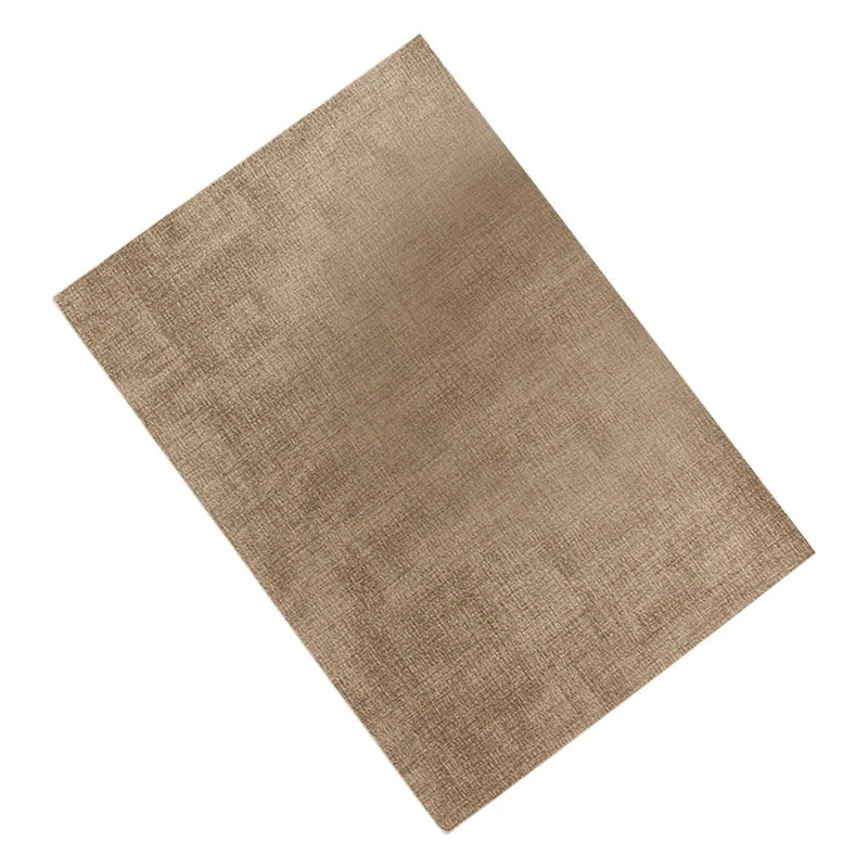 tapis table silicone antidérapant polyestère respectueux environnement moderne minimaliste rouge gris beige bleu marine
