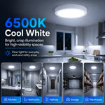 Lampe LED moderne 20W 30W blanc ultra mince éclairage intérieur