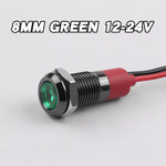 ampoules led 8mm rouge vert jaune bleu blanc étanches fil moderne