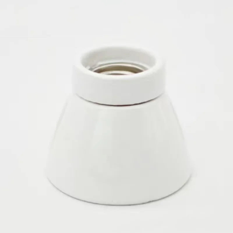 supports lampe céramique moderne blanc noir crème eyelets fixes haute temperature