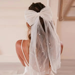 voile mariée blanc tulle fin classique non visible couvre chef femme