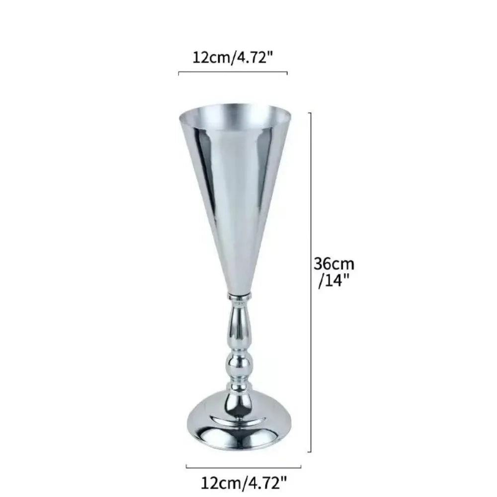 vases or classiques ronds lisses dorés grandes tailles maison decoration