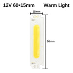 ampoules led cob 12v 2w vert clair orange blanc modernes diodes puces aluminium