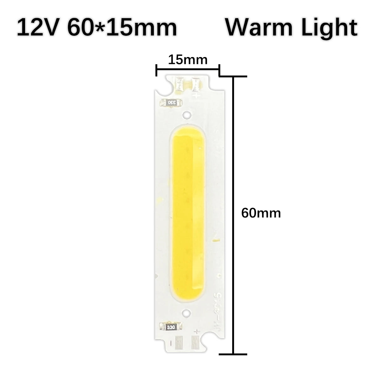 ampoules led cob 12v 2w vert clair orange blanc modernes diodes puces aluminium