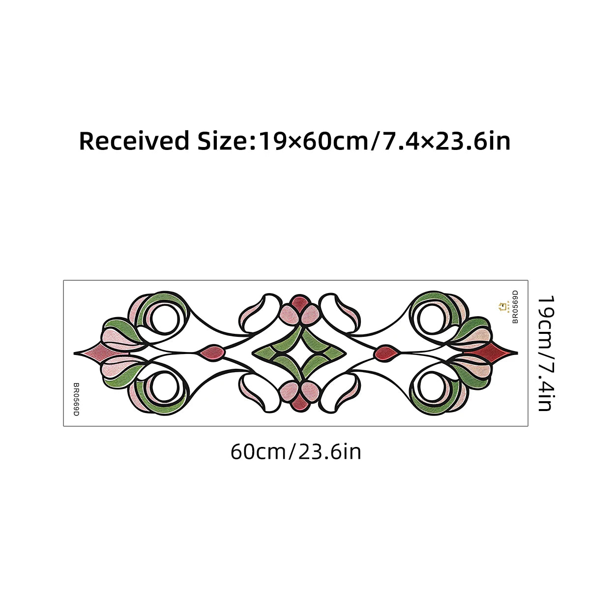 Autocollant PVC mat pour mur ou porte