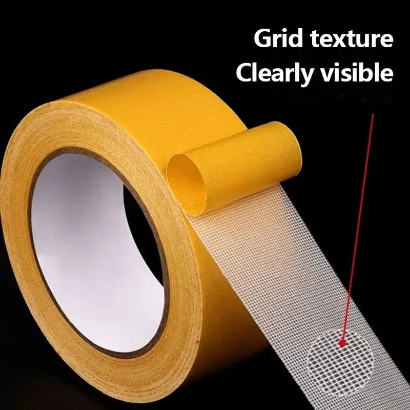 ruban adhésif électrique jaune gris moderne texture maille adhésif fort 10m sans trace