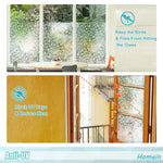 film décoratif fenêtre motifs floraux protection uv adhésif sans colle isolation thermique moderne transparent