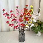 bouquet artificiel fleurs simples modernes vase intérieur décoration maison anniversaire mariage