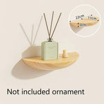 étagère murale bois naturel moderne étagère salle bains étagère salon rangement respectueux environnement minimaliste