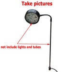lampe poche moderne noire argentée fixations 27mm haute qualité puce LED 1W 3W 5W
