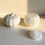 moulage silicone citrouille fruit vase deco maison automne pot couvercle floral minimaliste