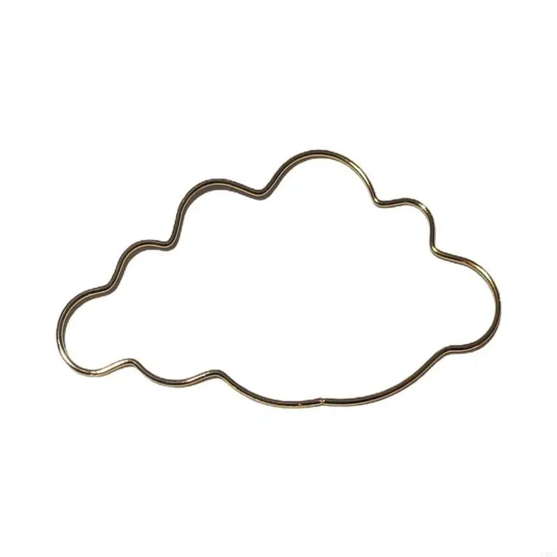 anneaux photo or forme animaux chat nuage minimaliste métal taille 14cm 18cm 21.5cm