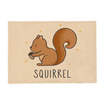 serviette table rectangulaire tissu motif animaux mignons dessin animé décoration salle manger