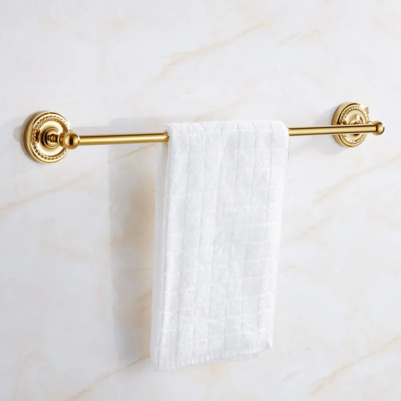 accessoires salle bain or chrome classiques porte savon serviettes anneau roulé fixations murales