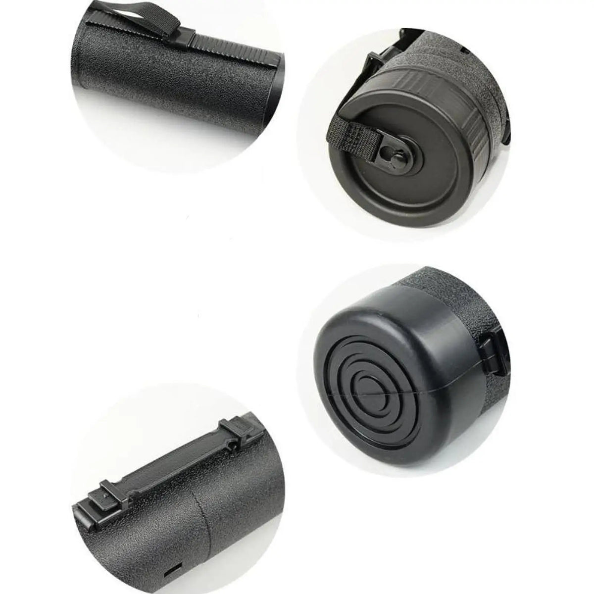 tube rangement noir étanche affiches extensible ceinture transport portable modernemaximum77cm
