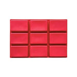 moule silicone compartiments savons bougies aromathérapie artisanale durable non toxique rouge