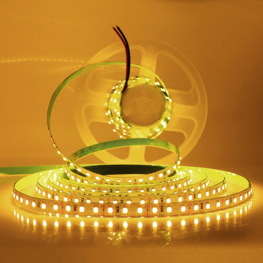 ruban led 12v 24v 120leds 240leds blanc chaud froid naturel adhésif haute luminosité