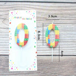 bougies anniversaire chiffres couleurs construction blocs decorative enfantine pique số đến