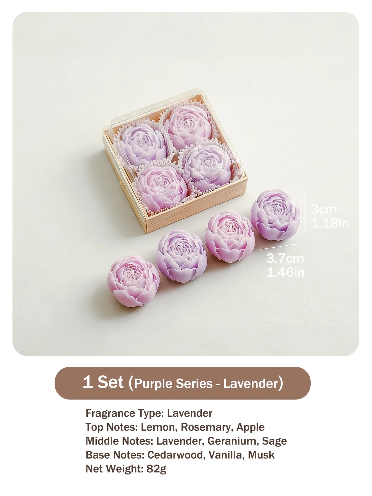 bougies parfumées rose fleur aromathérapie élégantes mariage cadeau femme anniversaire saint valentin