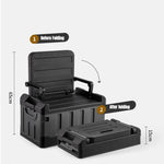 Boîte de rangement 60L pour jardin