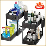 étagère rangement noir plastique reutilisable moderne clips tasse rangement sous meuble chambre cuisine