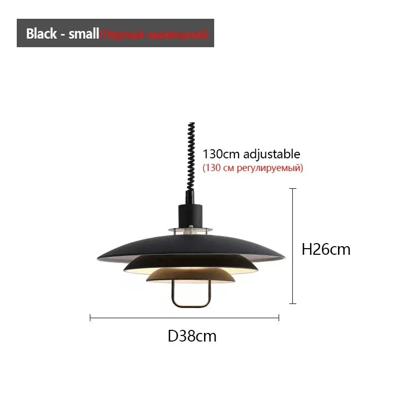 suspension lumineuse moderne alliage gris noir géométrique réglable 90 260V 249 2000lm