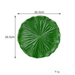 feuilles artificielles vertes différentes formes naturelles décoration extérieure intérieure pièces plastique
