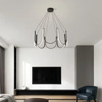 suspension lumineuse moderne or noir blanc ampoules led minimaliste contemporain semi encastrée certifications ul
