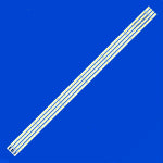 barre métal led décoration lumière blanche moderne autonome flux lumineux professionnel opaque