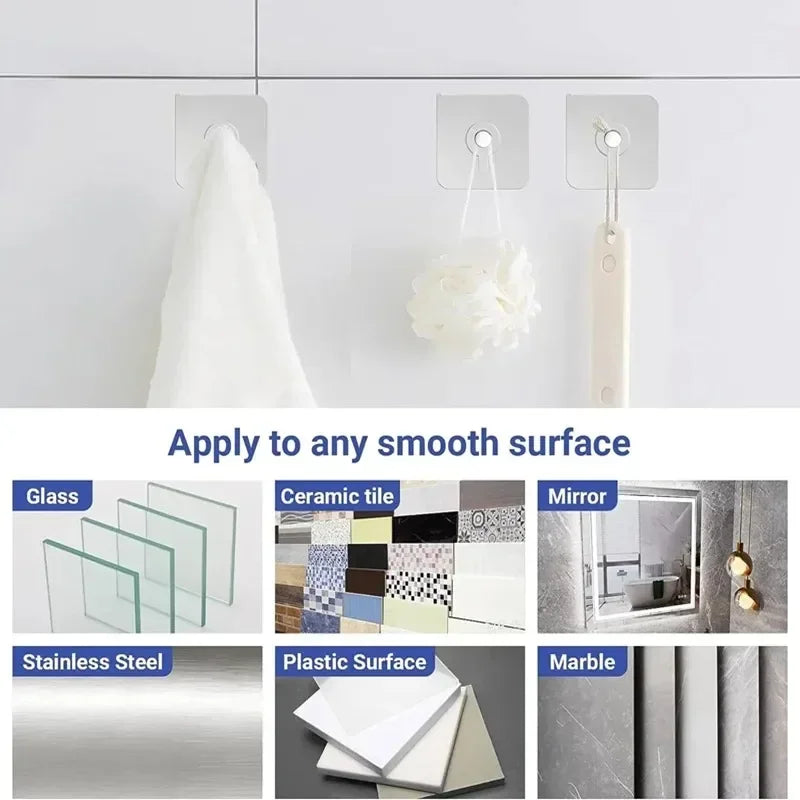 porte serviettes adhésifs pvc gris clair modernes salle bains cuisine chambre multiplications