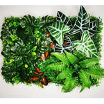 décoration murale artificielle feuilles dense moderne intérieur extérieur accrochable