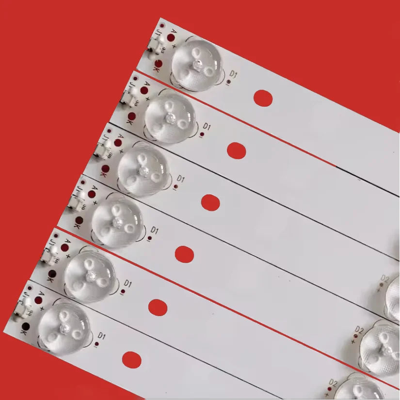 bande led blanc circuits imprimés diodes électronique rétro éclairage