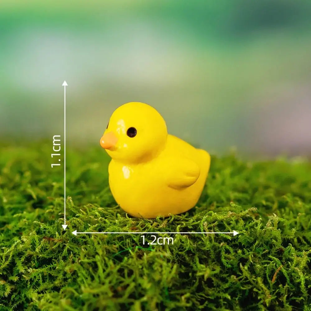 miniatures animaux cartoon blanc rose vert jaune gris bleu marron
