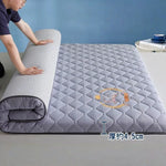 matelas latex blanc gris moderne texture hexagonale respirant doux silencieux