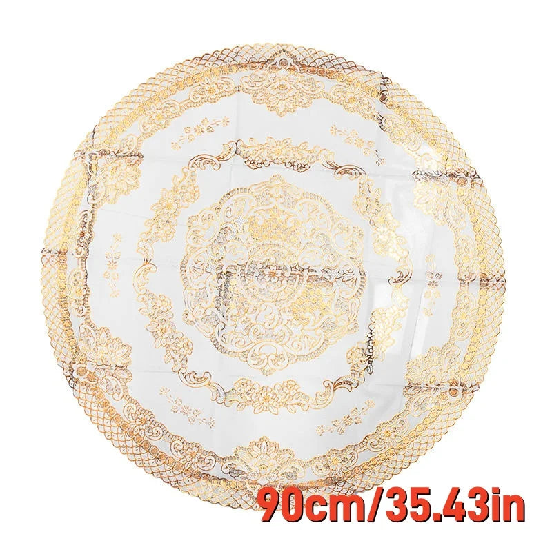 serviette table brodée florale moderne or blanc élégante noël maison fête