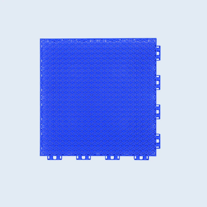 Terrain basket bleu rouge vert moderne carreaux antidérapants PVC sol sportifs adhésifs