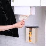 distributeur serviettes papier blanc imprimé vert moderne adhésif plastique