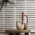 vase moderne céramique beige marron texture naturelle minimaliste décoration maison